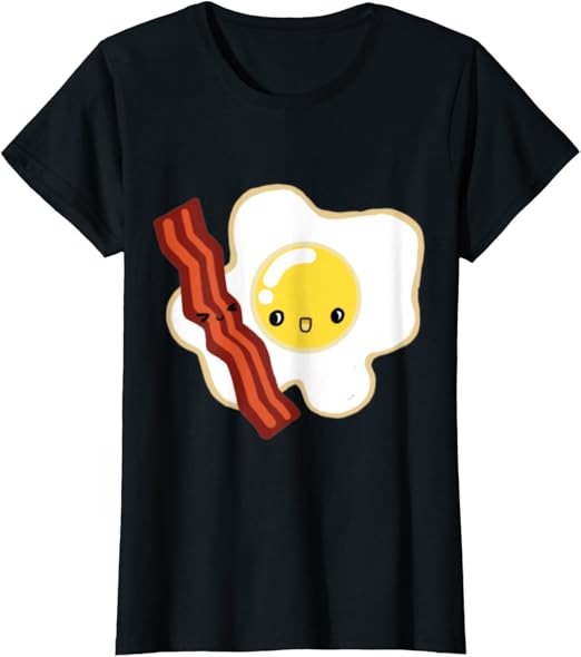 Bacon and Eggs TShirt Amazon.co.uk Clothing